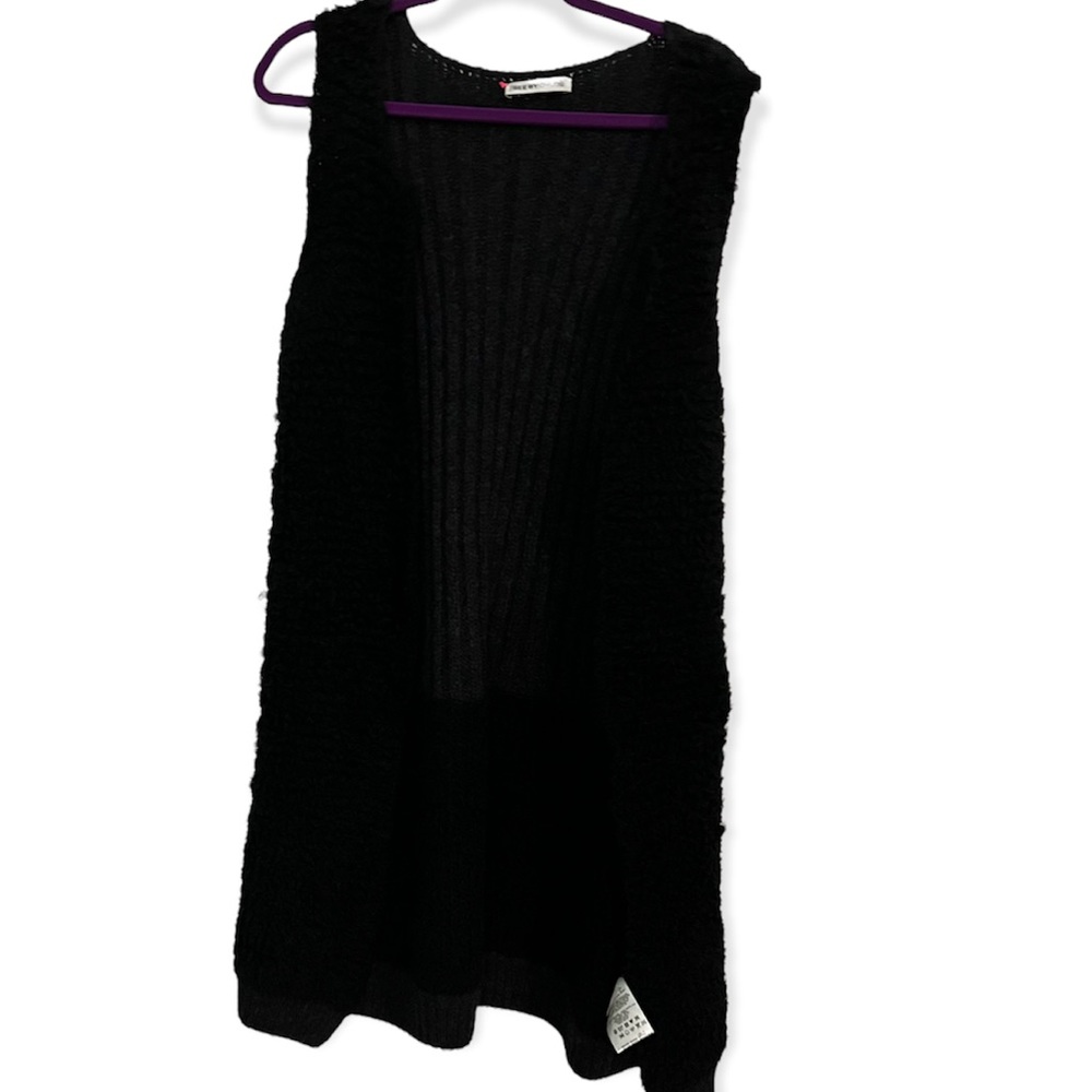 See By Chloe Black Wool Cardigan